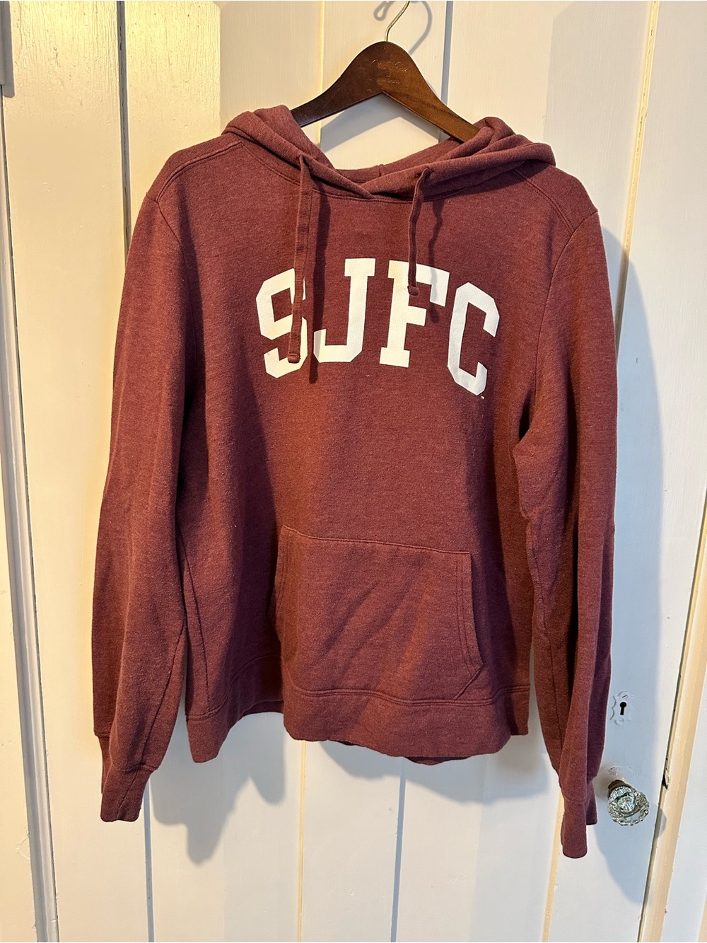 SJFC Maroon Hooded Sweatshirt